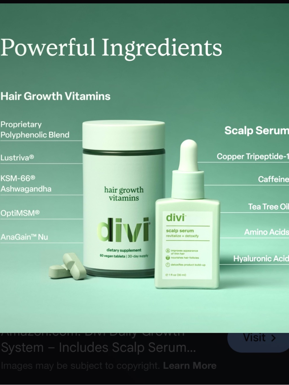 Divi Daily Growth Care System